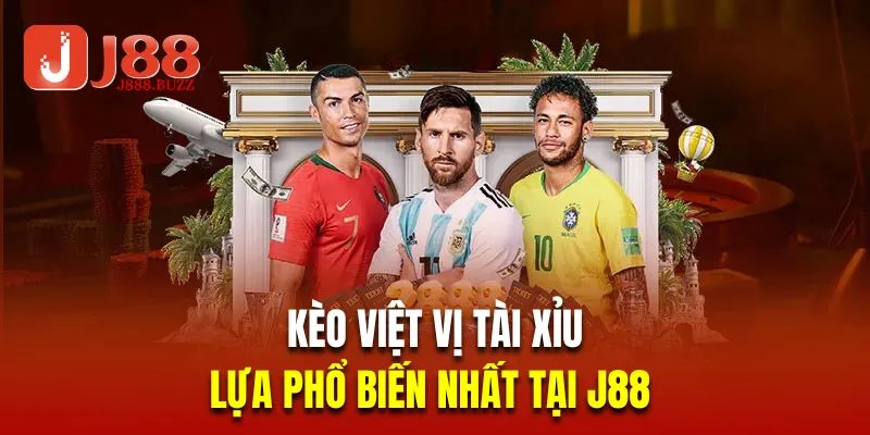 Kèo việt vị tài xỉu là lựa phổ biến nhất tại J88